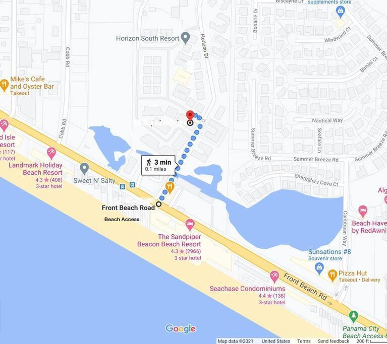 Gulf Views From Your 2 Private Balconies! Panama City Beach Exterior foto
